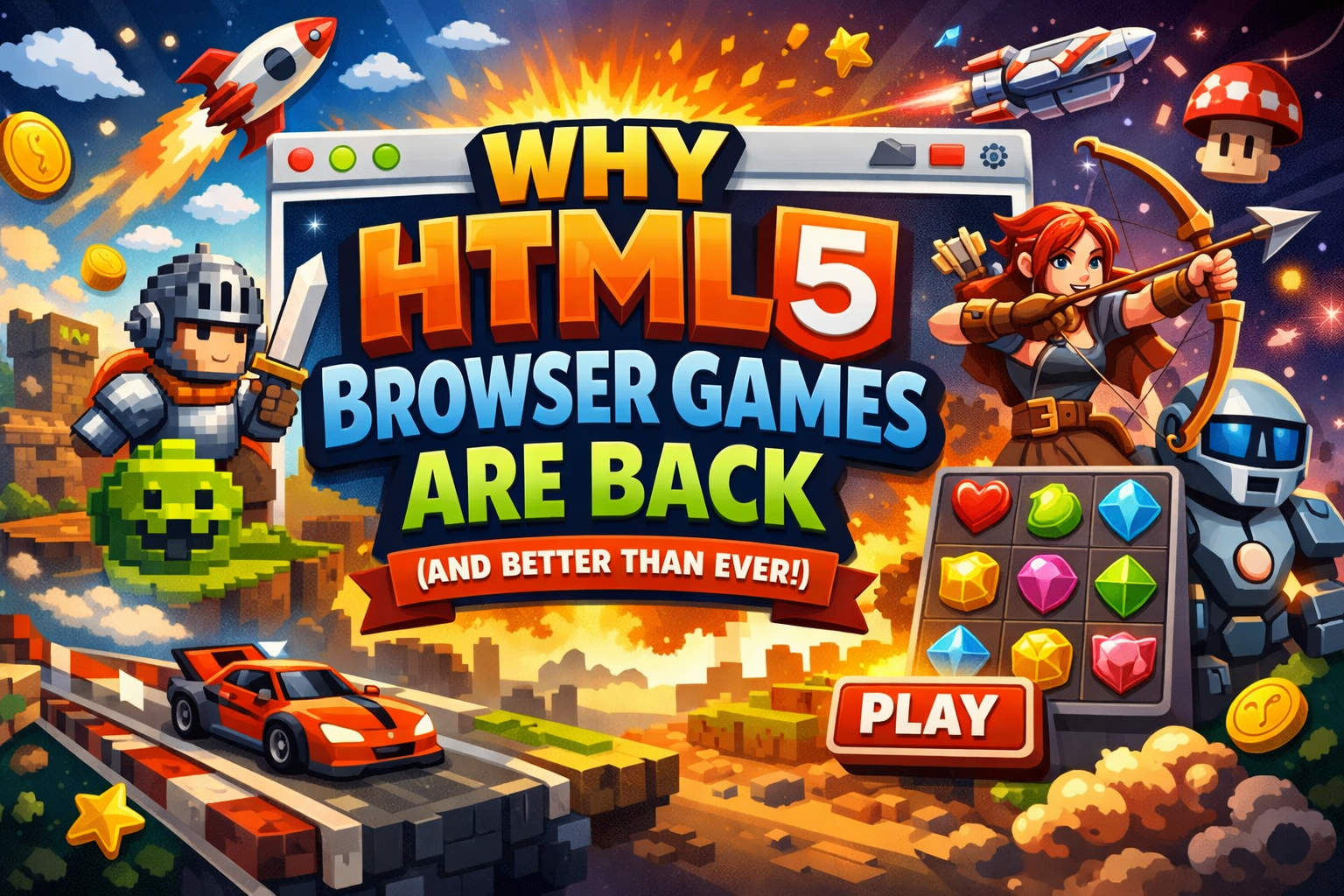 Why HTML5 Browser Games Are Back (And Better Than Ever)